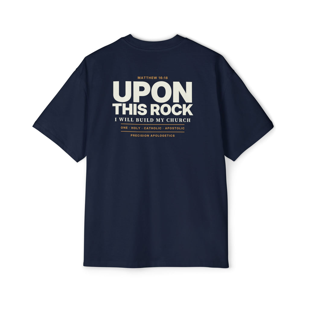 Upon This Rock Back Print Tee