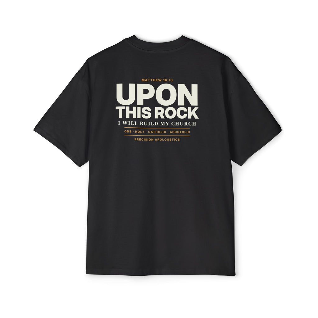 Upon This Rock Back Print Tee